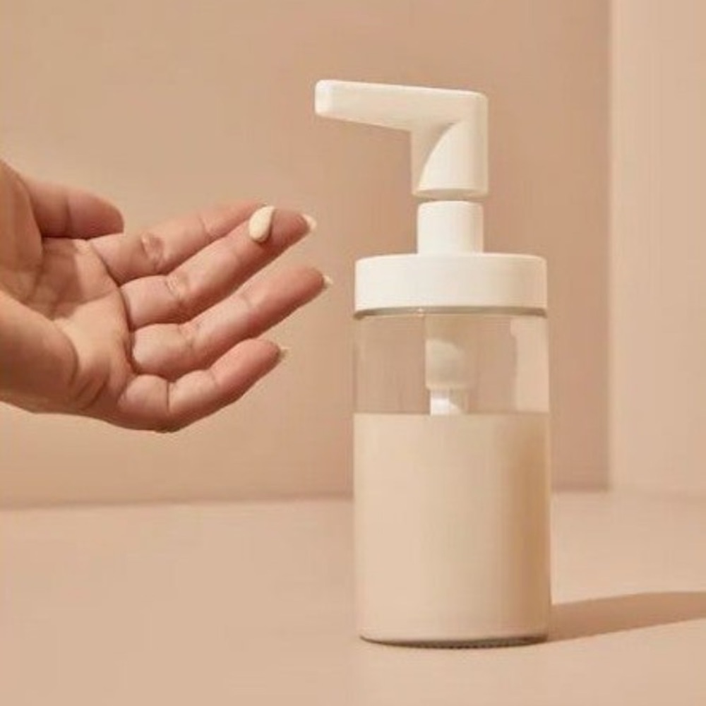 IKEA Tackan Glass Soap Dispenser 7oz